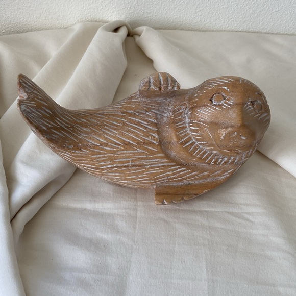 HANDMADE Otter 🦦 Sculpture statue | home art piece - Picture 2 of 8